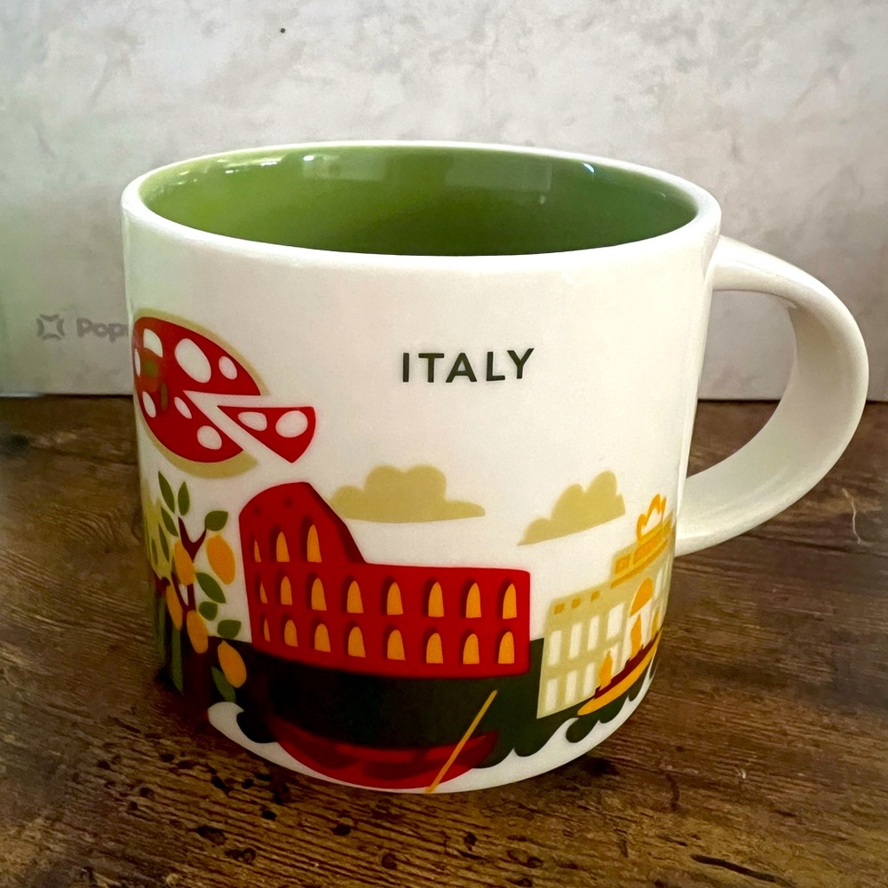 Starbucks You Are Here mug Italy!